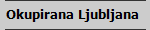 Okupirana Ljubljana